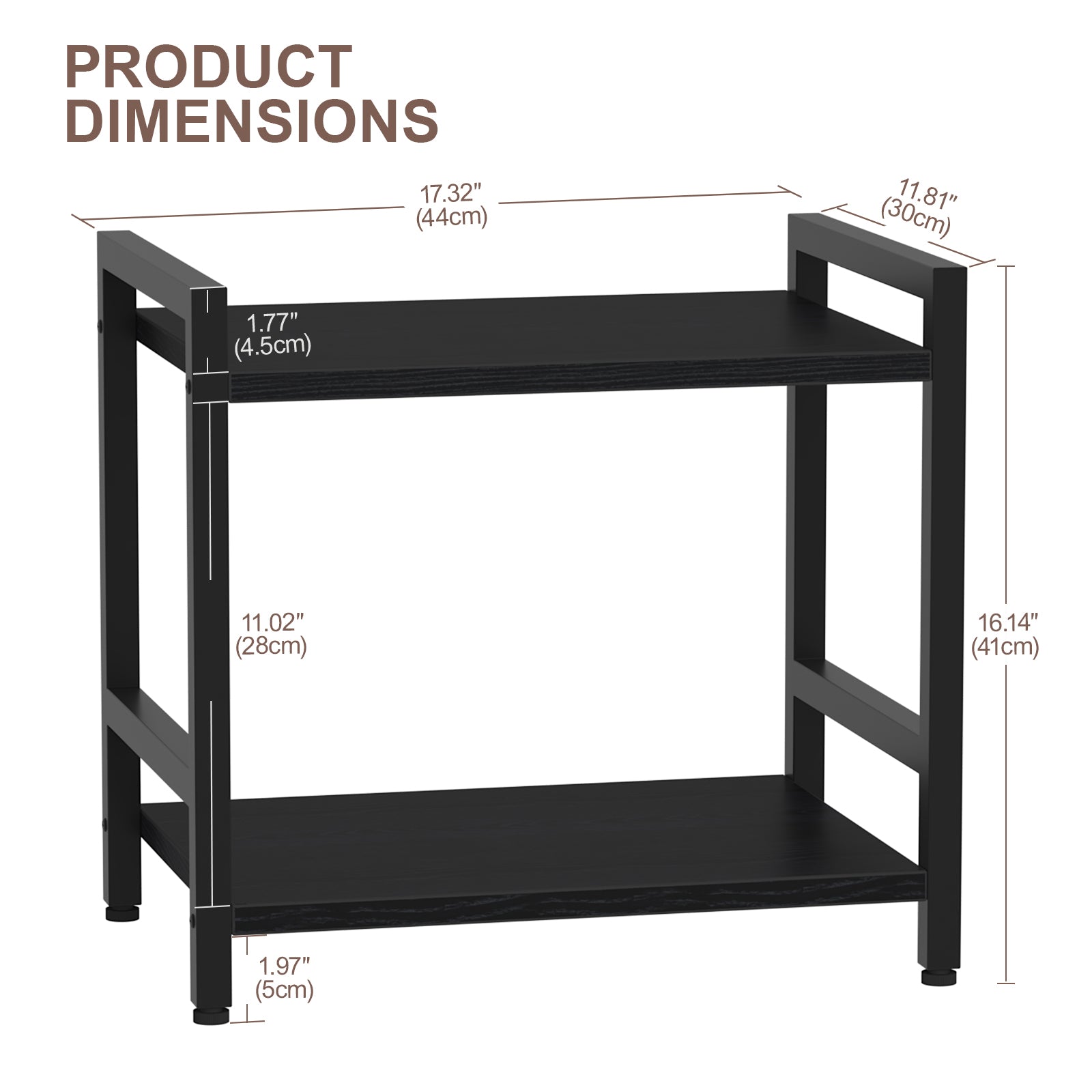 2-Tier Storage Rack-561