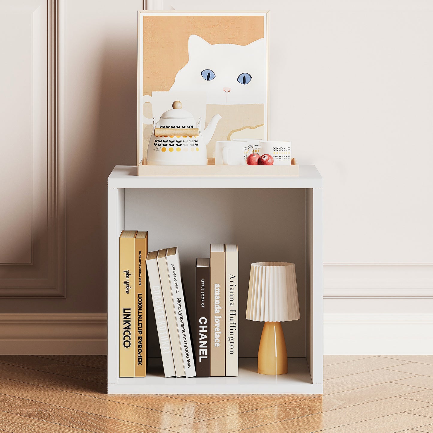 Small Bookshelf Cube Storage | ZENIRA