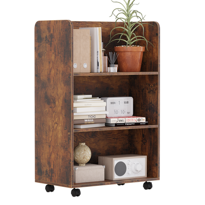 3 Shelf Bookshelf Magazine Rack-156