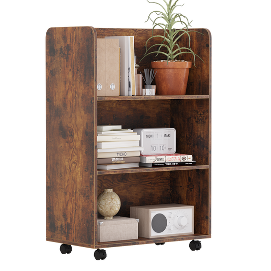 3 Shelf Bookshelf Magazine Rack-156