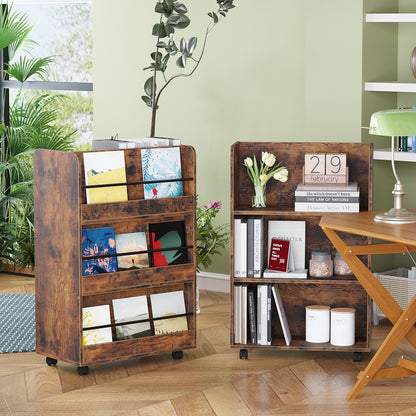 3 Shelf Bookshelf Magazine Rack-894