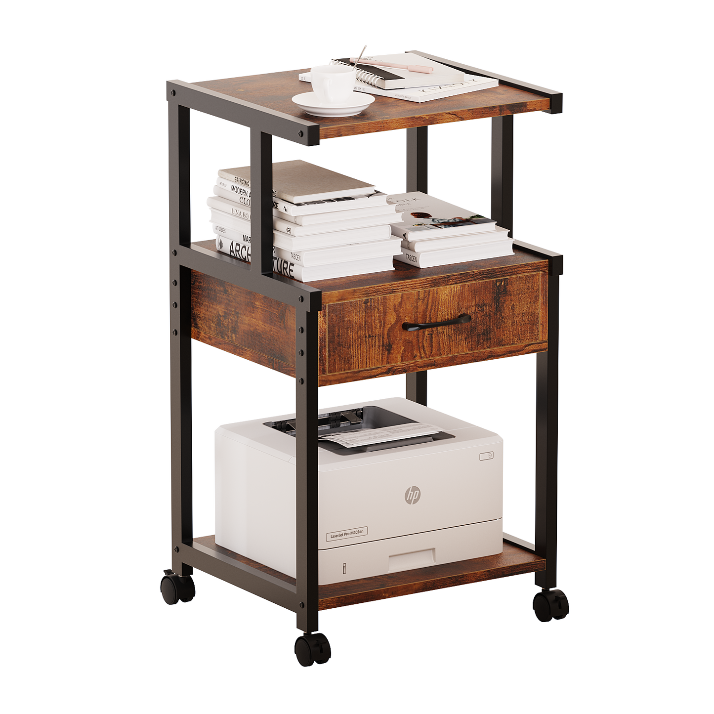 3 Tier Home Office Printer Stand-516