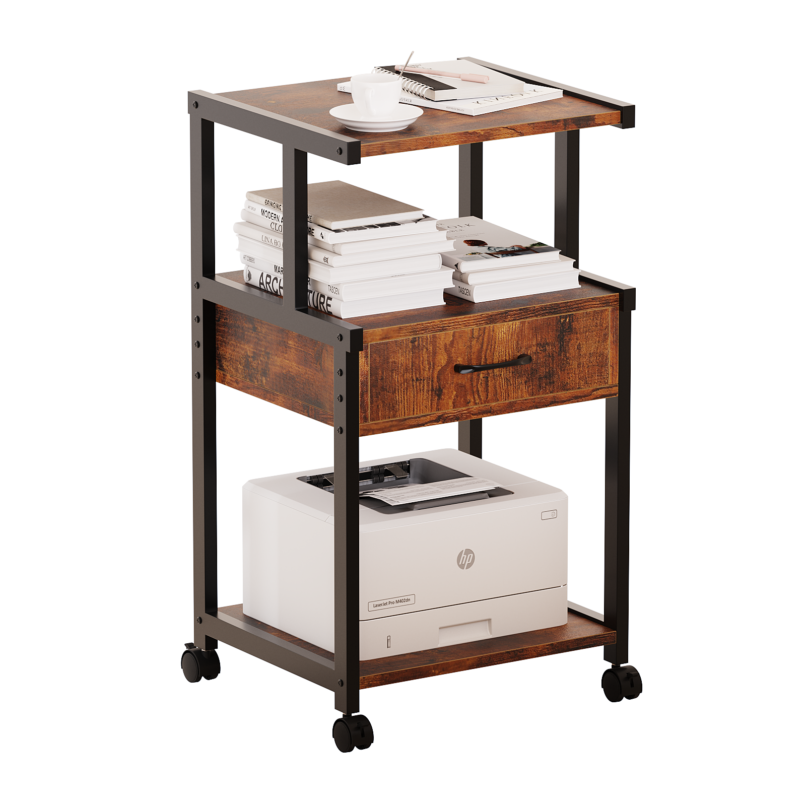 3 Tier Home Office Printer Stand-516