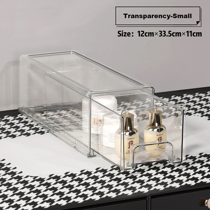 Drawer Organizer Desktop Acrylic transparency small