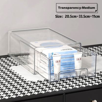 Drawer Organizer Desktop Acrylic transparency medium