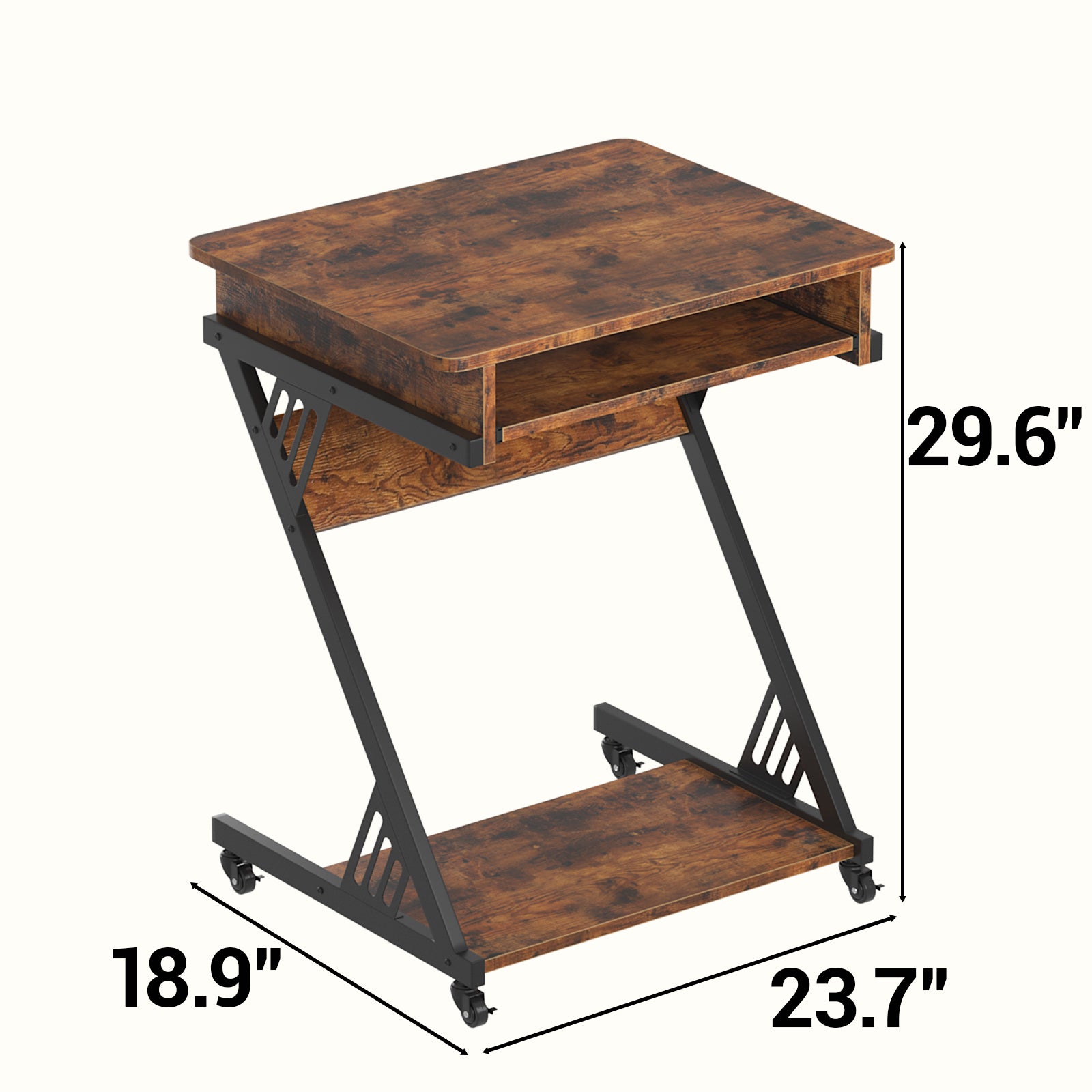 Laptop Table with Keyboard Tray-34