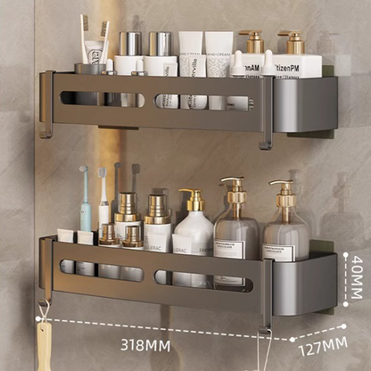 Aluminum Bathroom Shelf