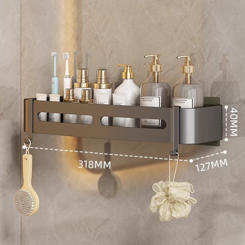 Aluminum Bathroom Shelf