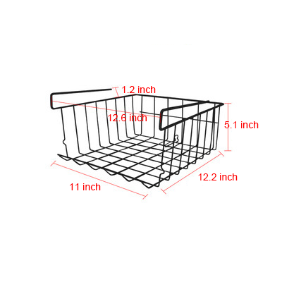 Basket Storage Rack Size