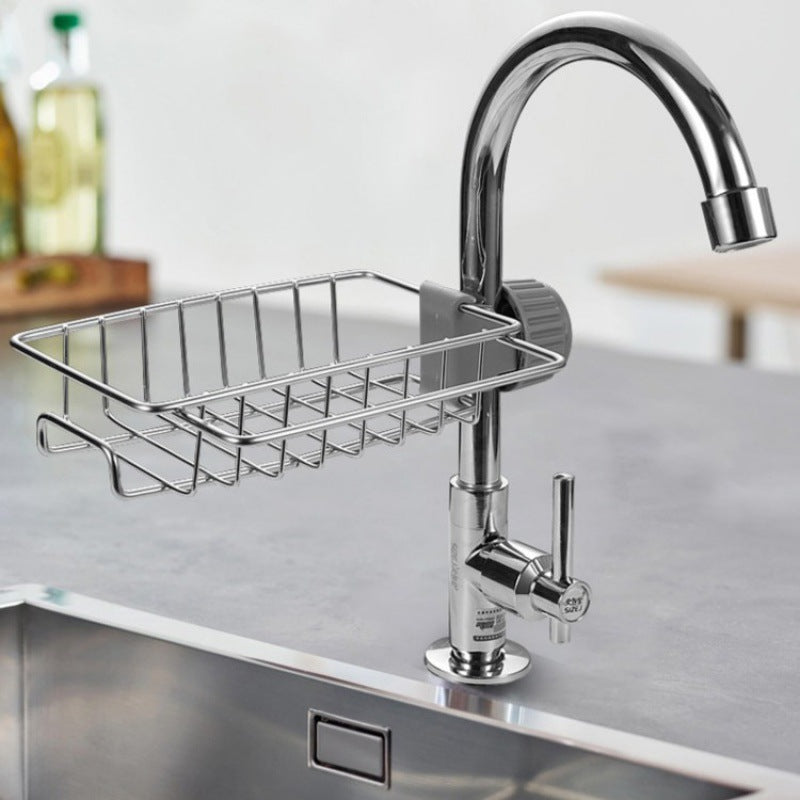 Stainless Steel Faucet Shelf upgrade 