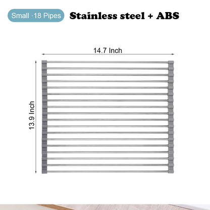 Kitchen Shelf Roll Up Stainless Steel