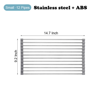 Kitchen Shelf Roll Up Stainless Steel