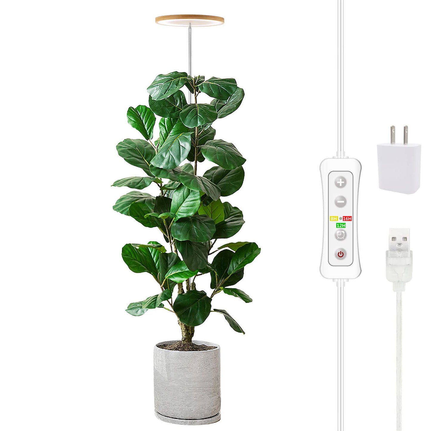 Plant Grow Light, Automatic Timer, 5V Low Safe Voltage