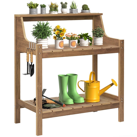 Potting Bench, Garden Table Workstation